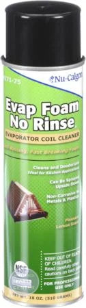 [Brand] Evap Foam® Coil Cleaner 4171-75 - Main view showing foaming action for various models