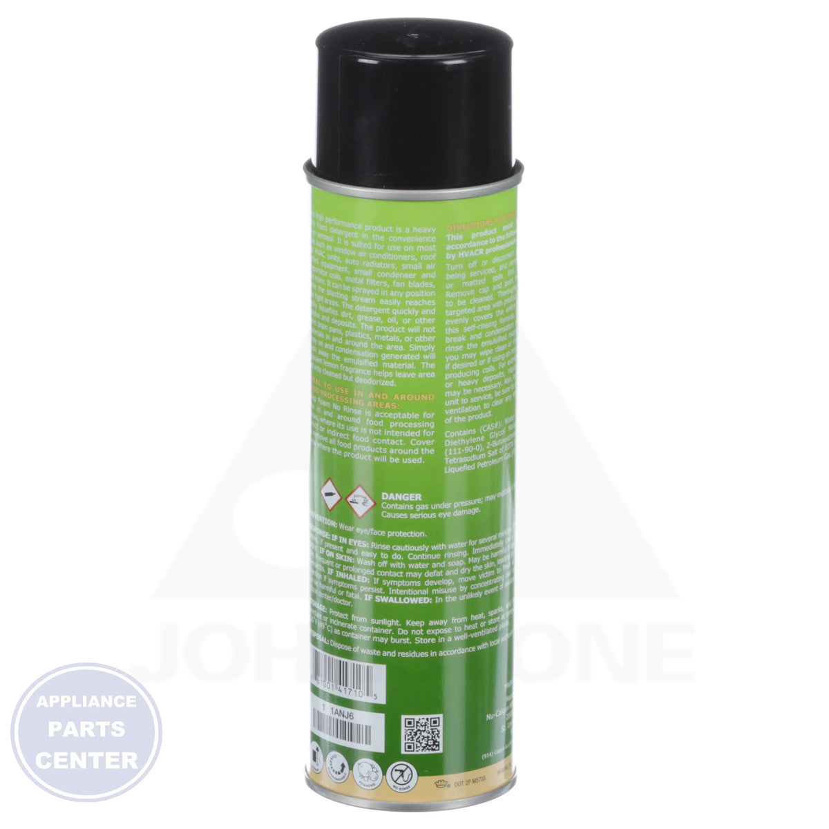 Evap Foam® Coil Cleaner 4171-75 - Side view with 18 oz specific measurements