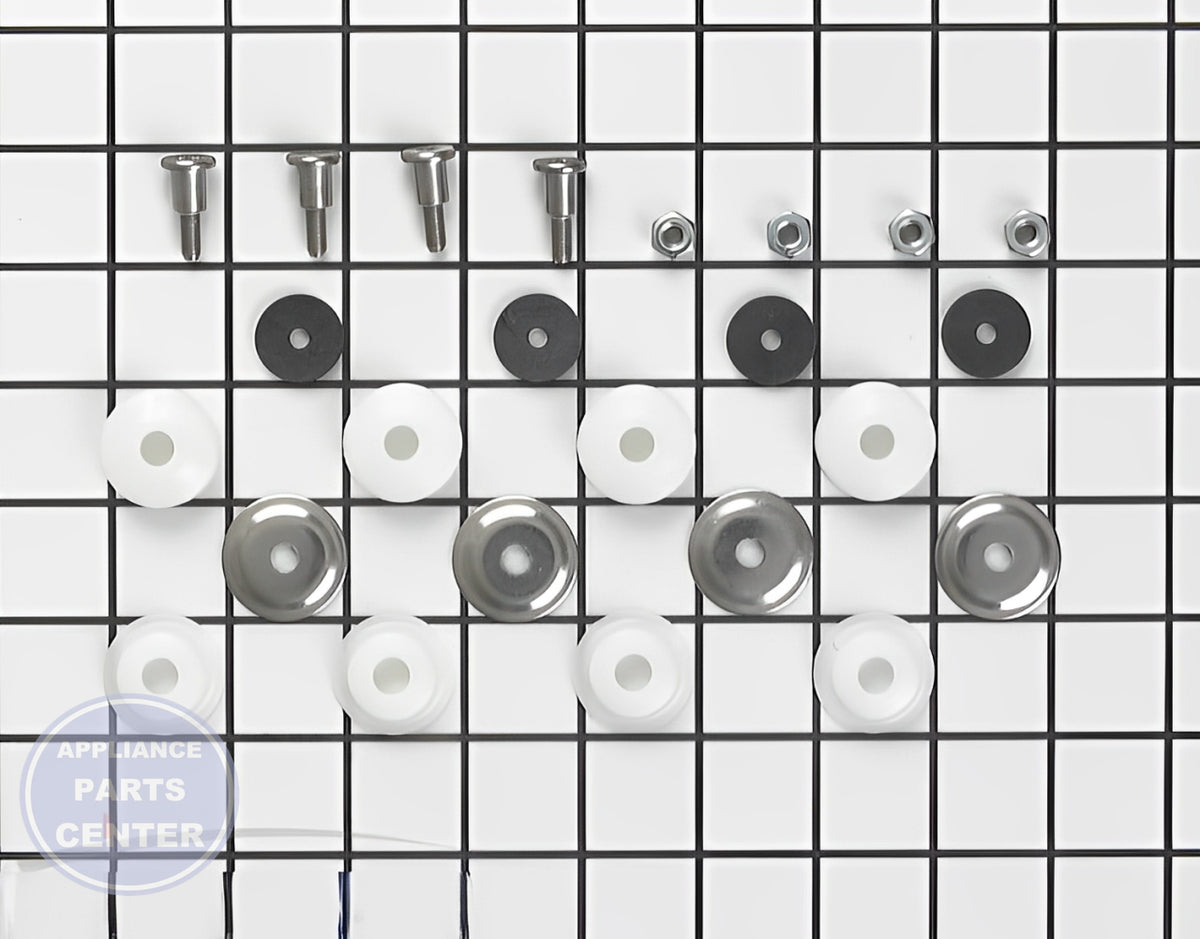 Whirlpool Dishrack Roller 4171611 - Main view showing sturdy construction for Whirlpool, Kenmore, and KitchenAid models