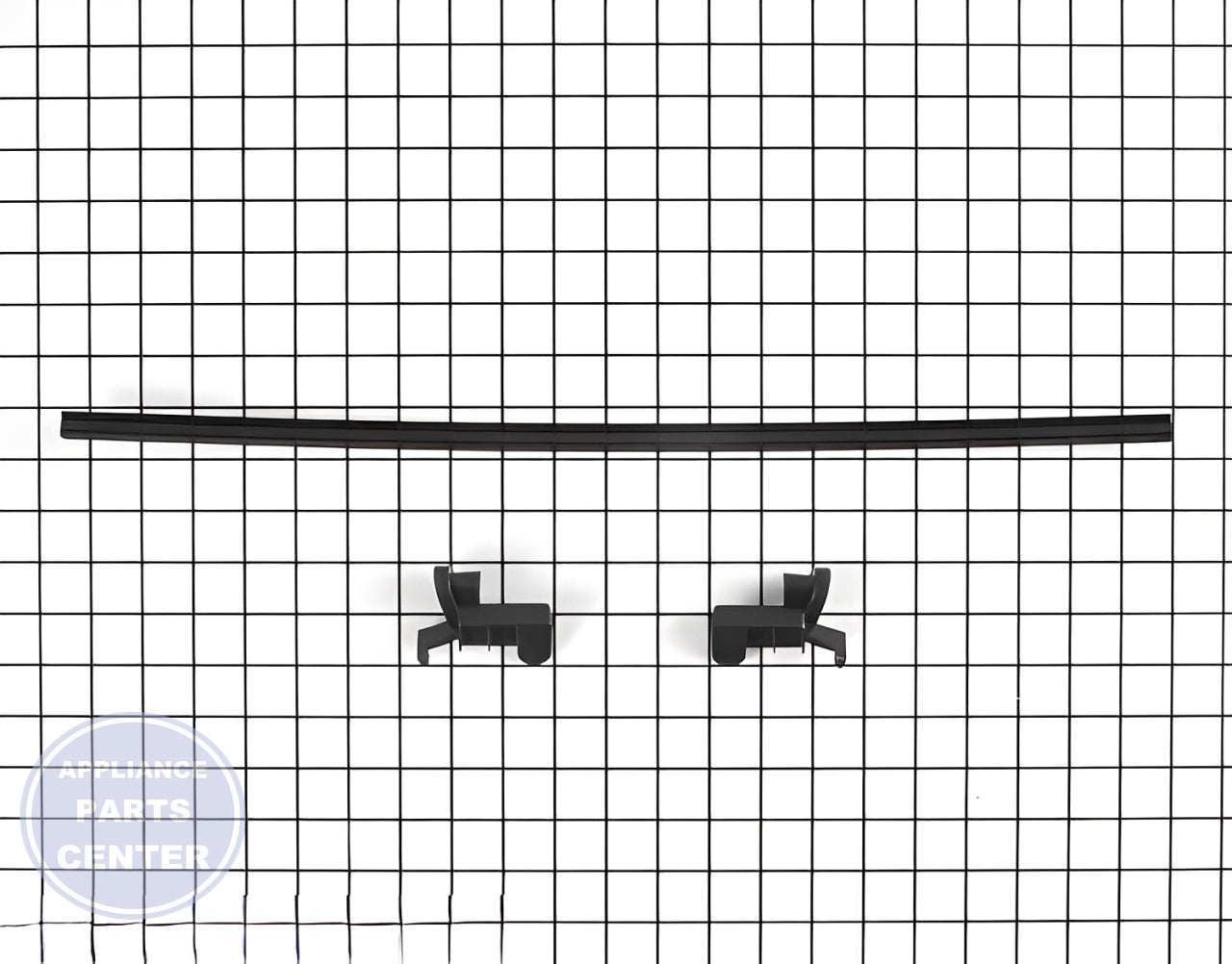 WHIRLPOOL DISHWASHER BOTTOM DOOR SEAL 4172127 - Main view showing tight seal for specific models