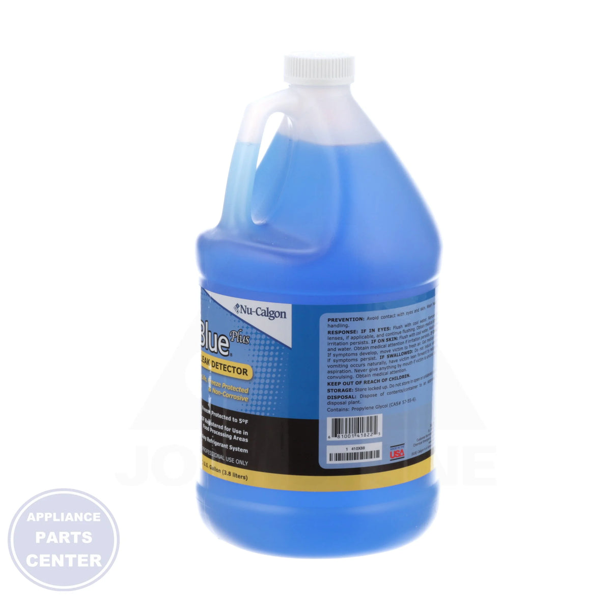 Gas Leak Detector Cal-Blue Plus 4182-08 - Detailed view of non-corrosive formula for maintaining integrity