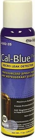 [Brand] Cal-Blue Plus Micro Leak Detector 4182-35 - Main view showing pressurized spray for various refrigerant systems