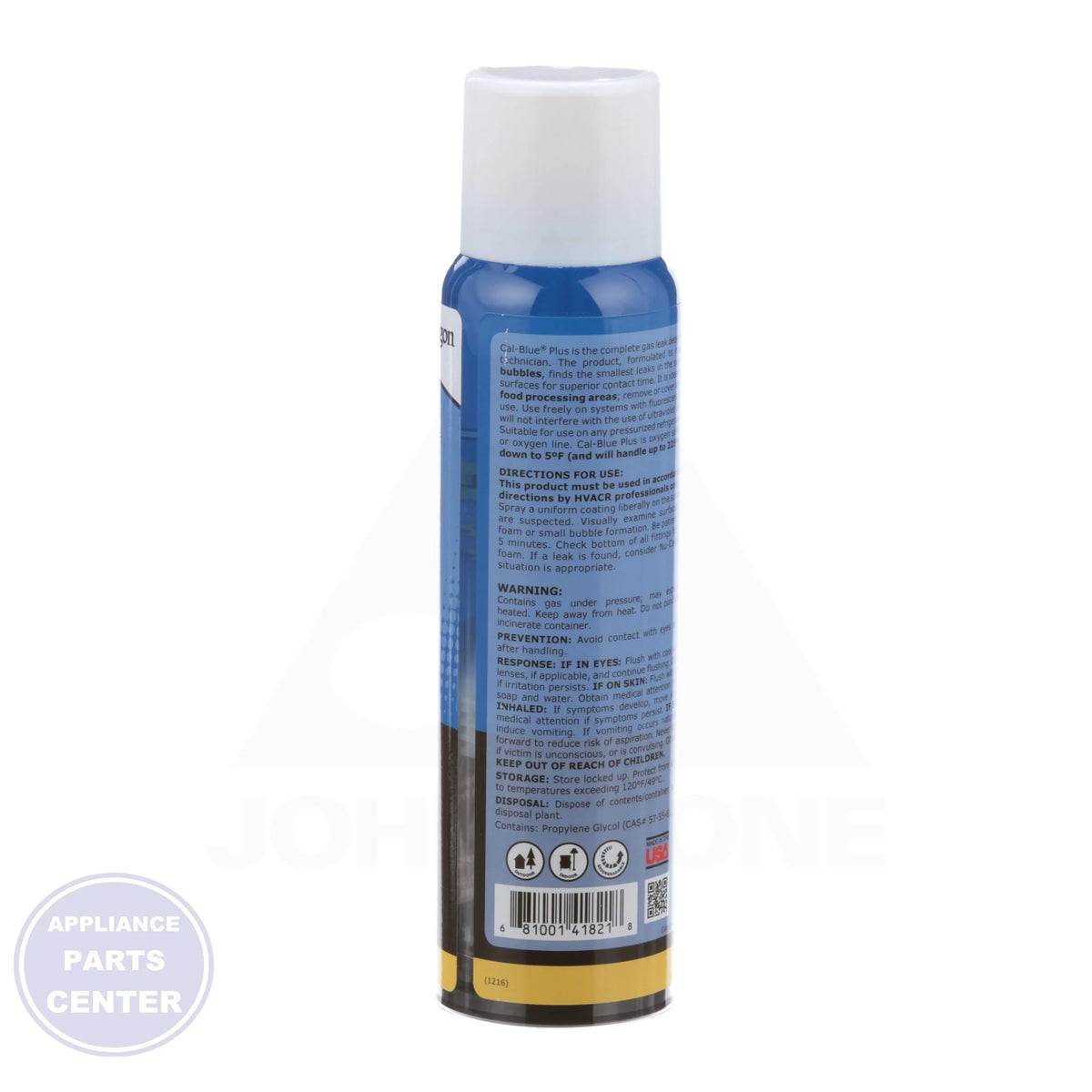 Cal-Blue Plus Micro Leak Detector 4182-35 - Side view with 7 oz capacity