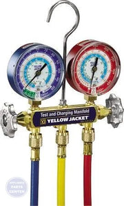 [Brand] Series 41 2-Valve Manifolds 42006 - Main view showing bold easy-to-read gauges for H26-424