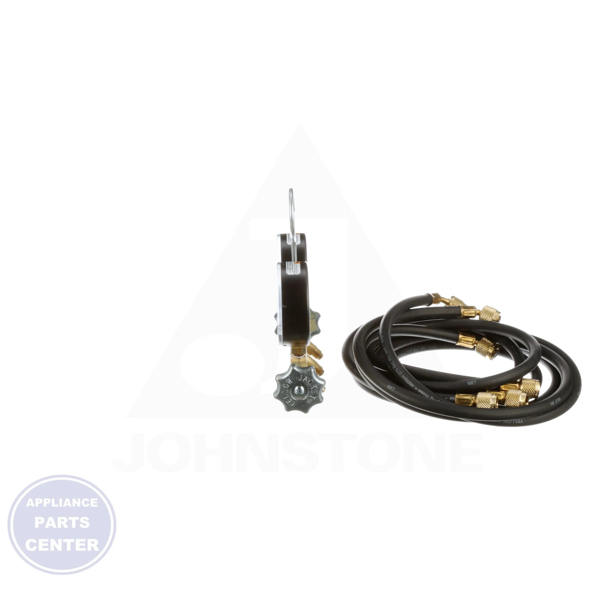 Heat Pump Manifold 42044 - Detailed view of 3-1/8" gauges