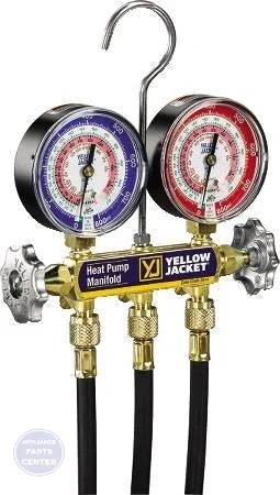 Heat Pump Manifold 42044 - Main view showing brass body for H85-813 models