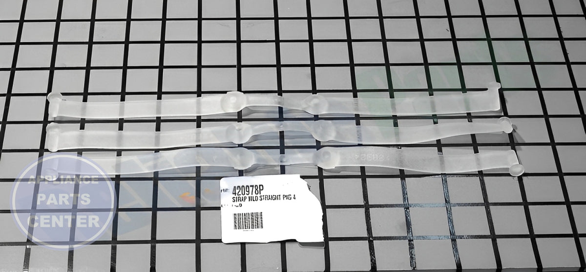 Fisher & Paykel Automatic Washer Straight Molded Strap (Pack of 4) - Detailed view of high-quality molded design