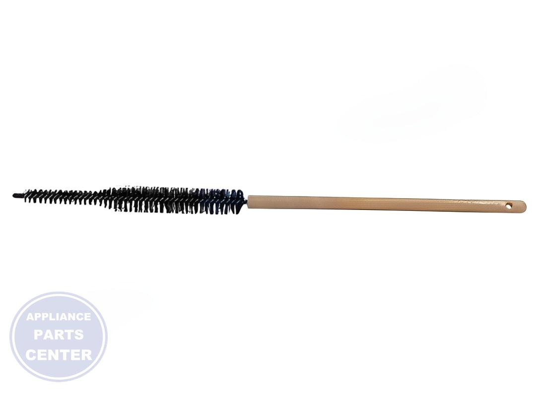 WHIRLPOOL REFRIGERATOR COIL BRUSH 4210463RW - Side view with precise specifications