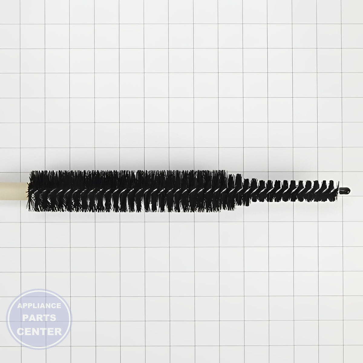 WHIRLPOOL REFRIGERATOR COIL BRUSH 4210463RW - Installation in specific model showcasing key mounting points