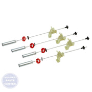 FISHER & PAYKEL AUTOMATIC WASHER SUSPENSION KIT 685 PKT4-BLK 424569P - Main view showing heavy-duty design for FISHER & PAYKEL models