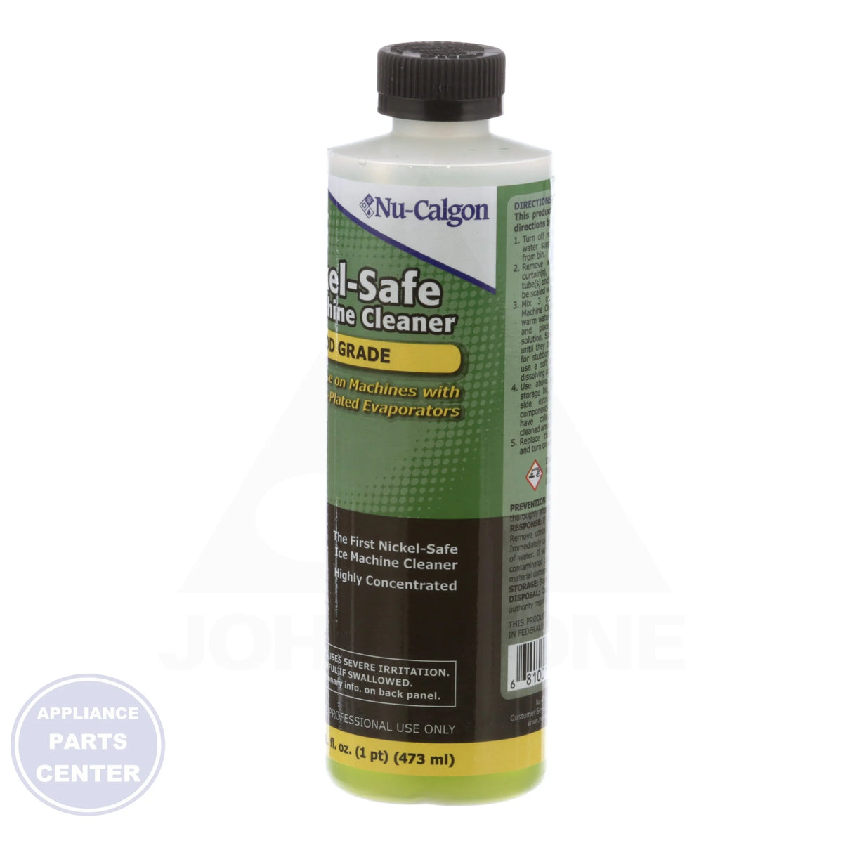 Nickel-Safe Ice Machine Cleaner 4287-34 - Detailed view of scale deposit removal