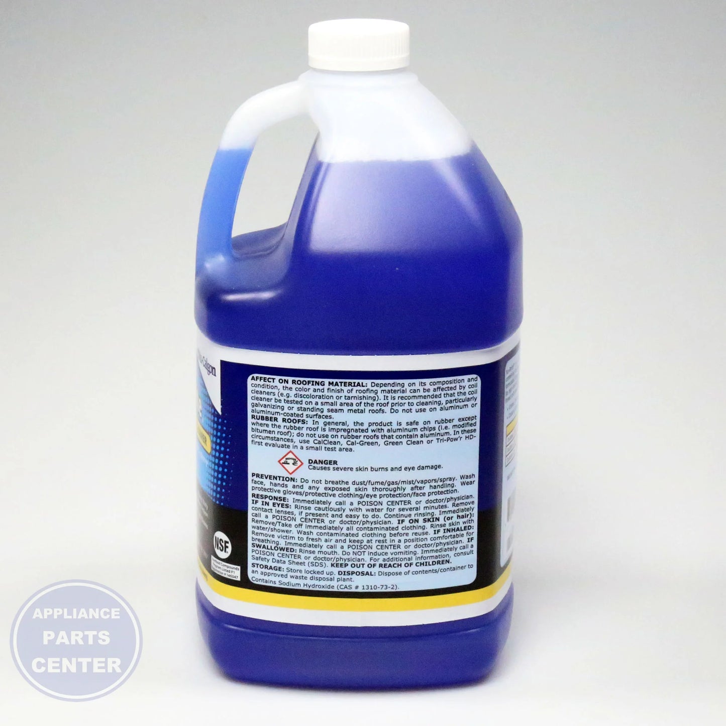 NU-BRITE 4 X 1 GAL. CS. - Side view with 4-gallon capacity