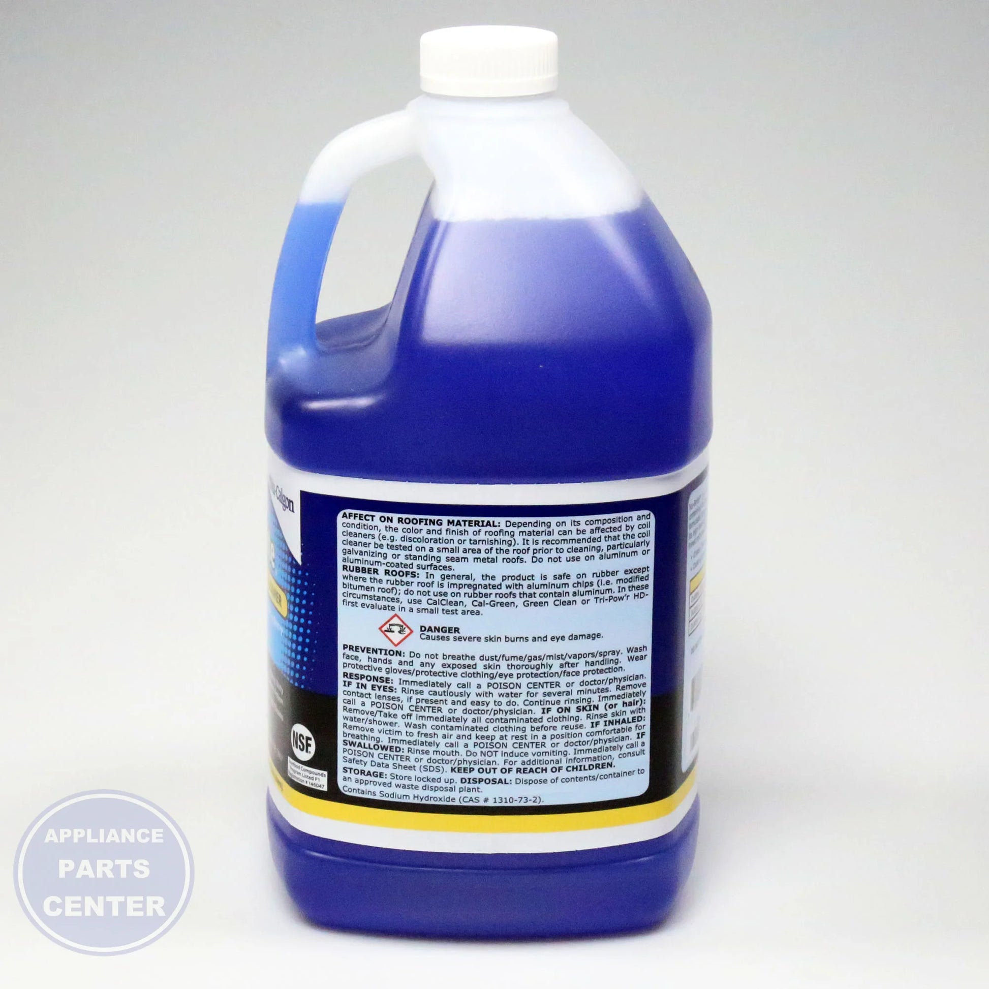 NU-BRITE 4 X 1 GAL. CS. - Side view with 4-gallon capacity