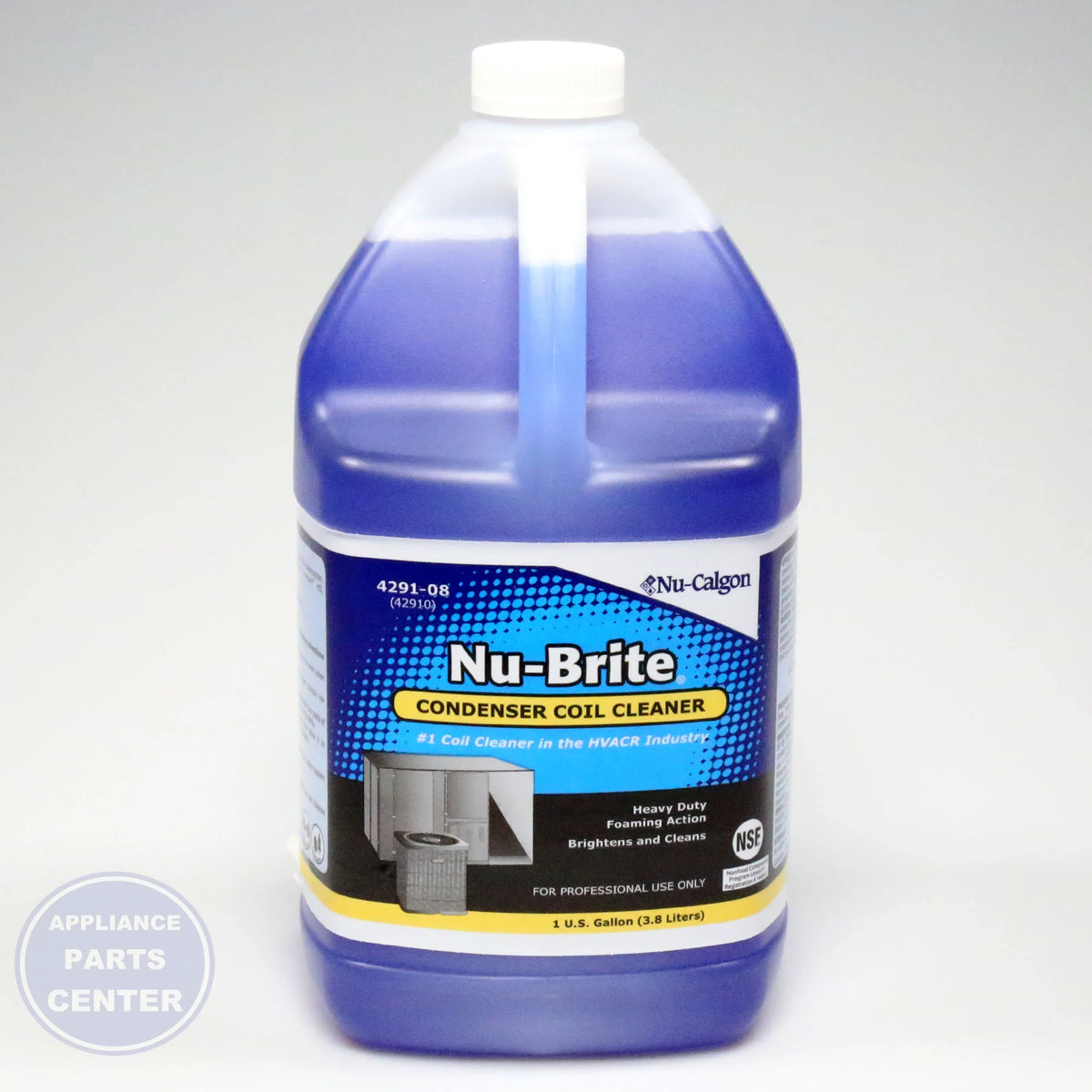 NUC NU-BRITE 4 X 1 GAL. CS. - Main view showing concentrated formula for NUC Air Conditioners