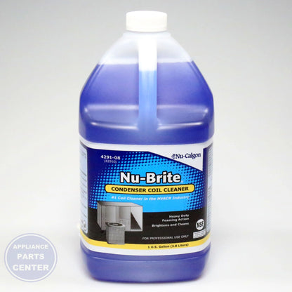 NUC NU-BRITE 4 X 1 GAL. CS. - Main view showing concentrated formula for NUC Air Conditioners