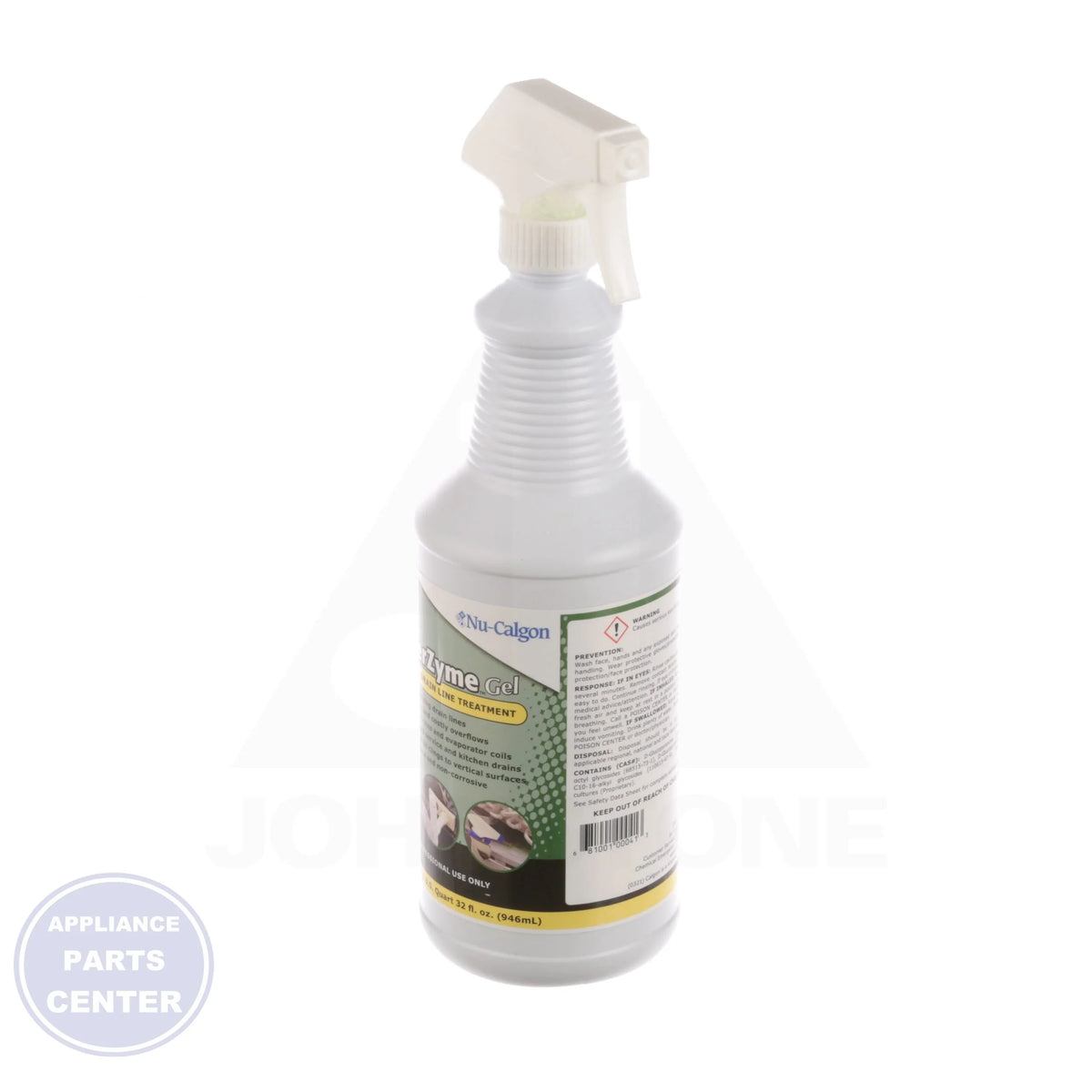 PowerZyme™ Gel Drain Line Treatment 4298-24 - Detailed view of non-corrosive and non-fuming formula