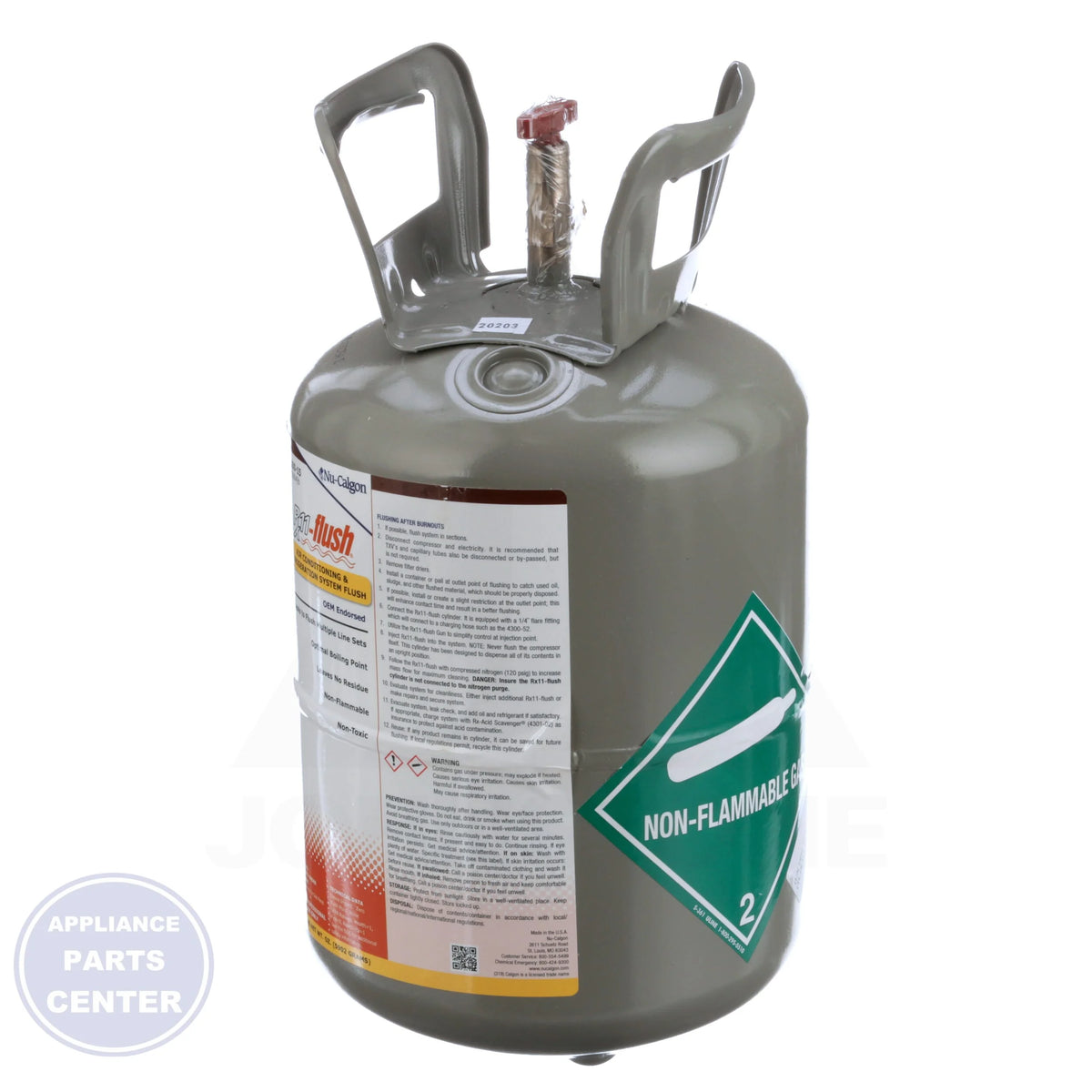 Rx11® flush 4300-15 - Detailed view of thorough cleaning capabilities
