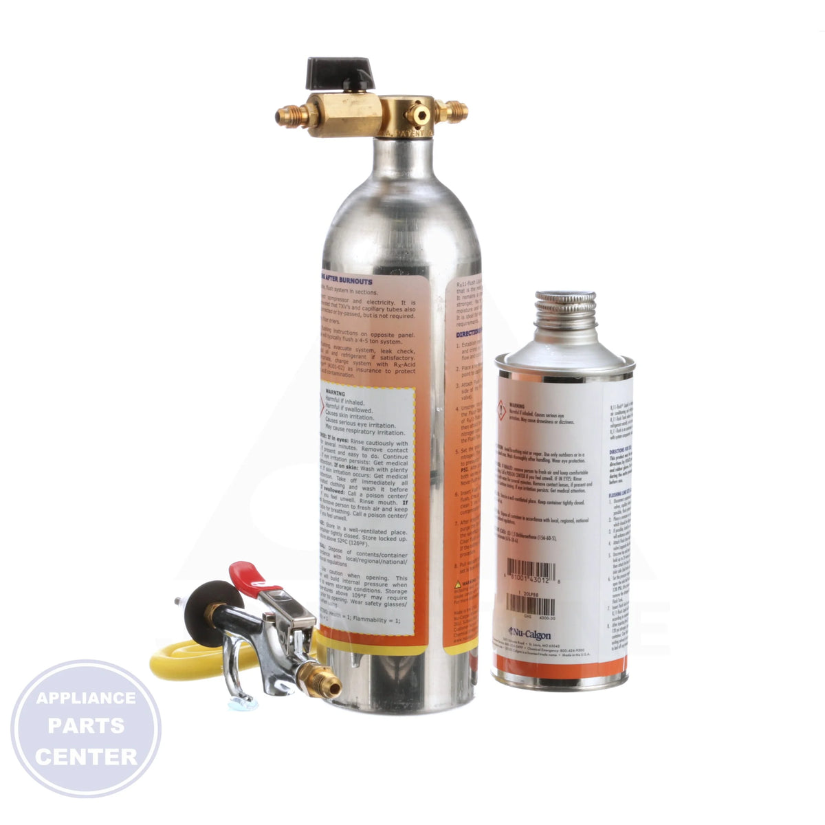 Rx11-flush Liquid Starter Kit 4300-38 - Side view with efficient specifications