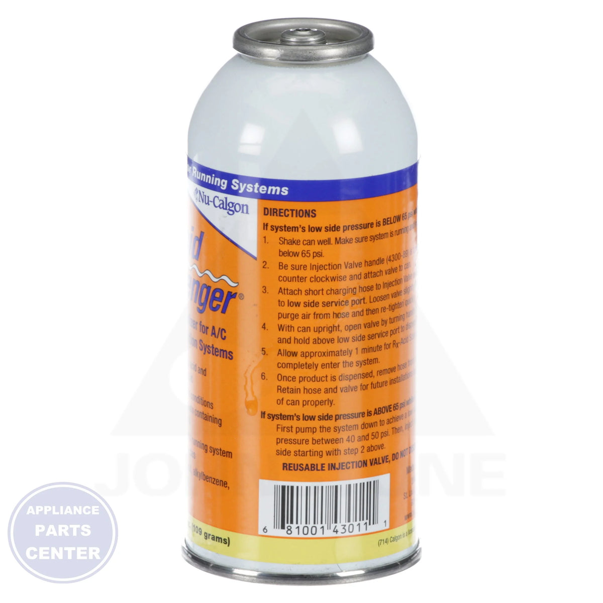 Rx-Acid Scavenger™ Pressurized 4301-05 - Detailed view of low treat feature for effective acid neutralization