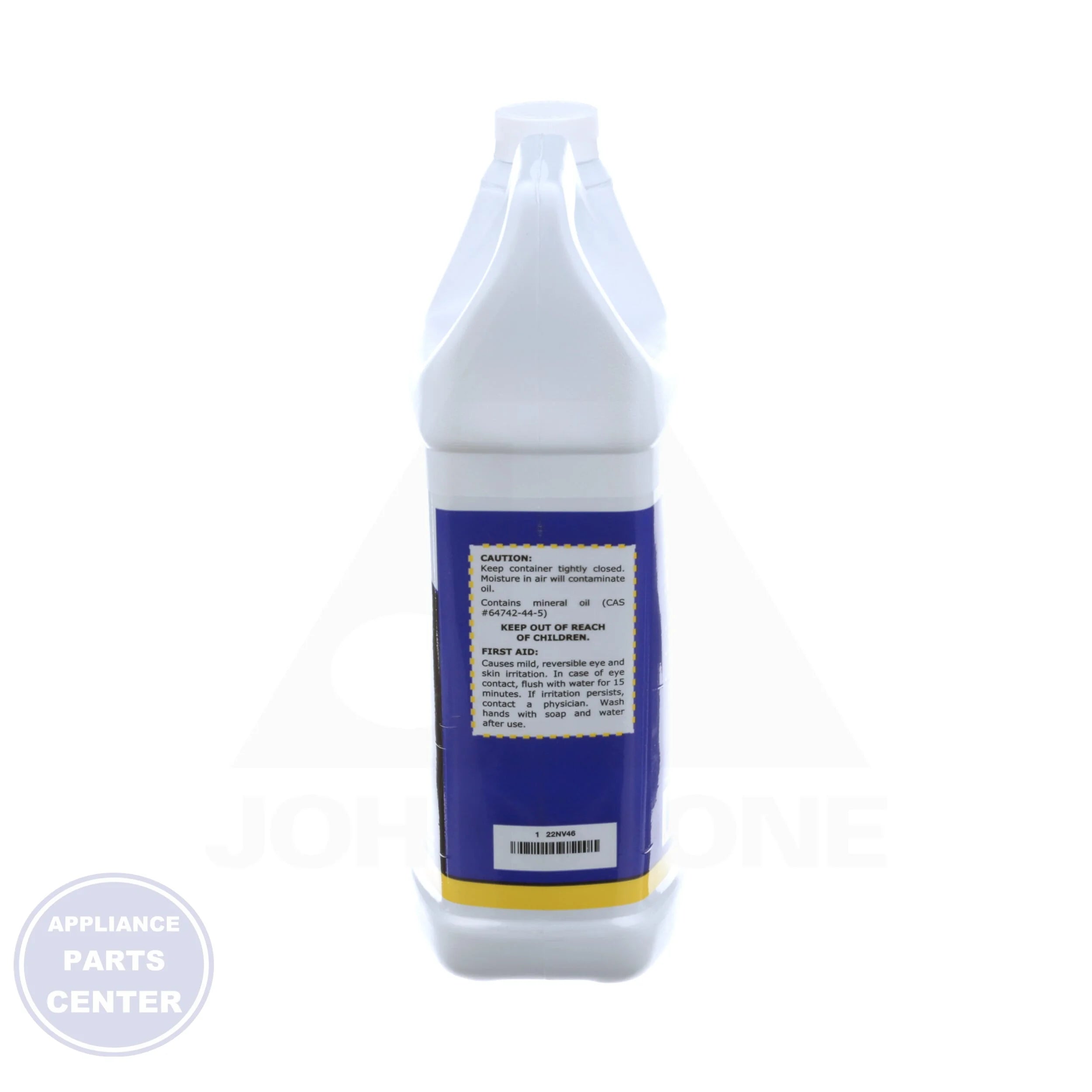 Refrigeration Oil C-3 4303-07 - Detailed view of mineral naphthenic composition