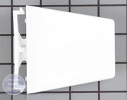 WHIRLPOOL REFRIGERATOR SHELF BAR ENDCAP KIT 2 PACK - Main view showing sturdy support for WPL models
