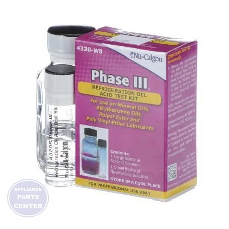 Phase III® Acid Test Kit 4320-W8 - Main view showing phase separation for B11-678 models