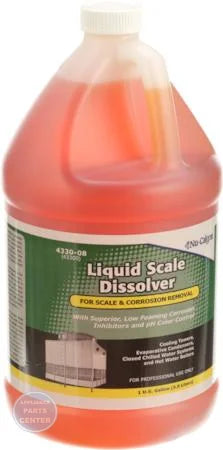 [Brand] Liquid Scale Dissolver 4330-08 - Main view showing calcium scale removal for specific models