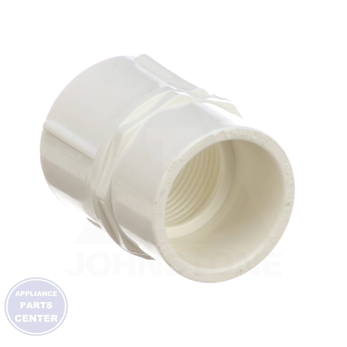 3/4 x 3/4 PVC SLIPxFPT Adapter 435-007 - Detailed view of SCH 40 connection details