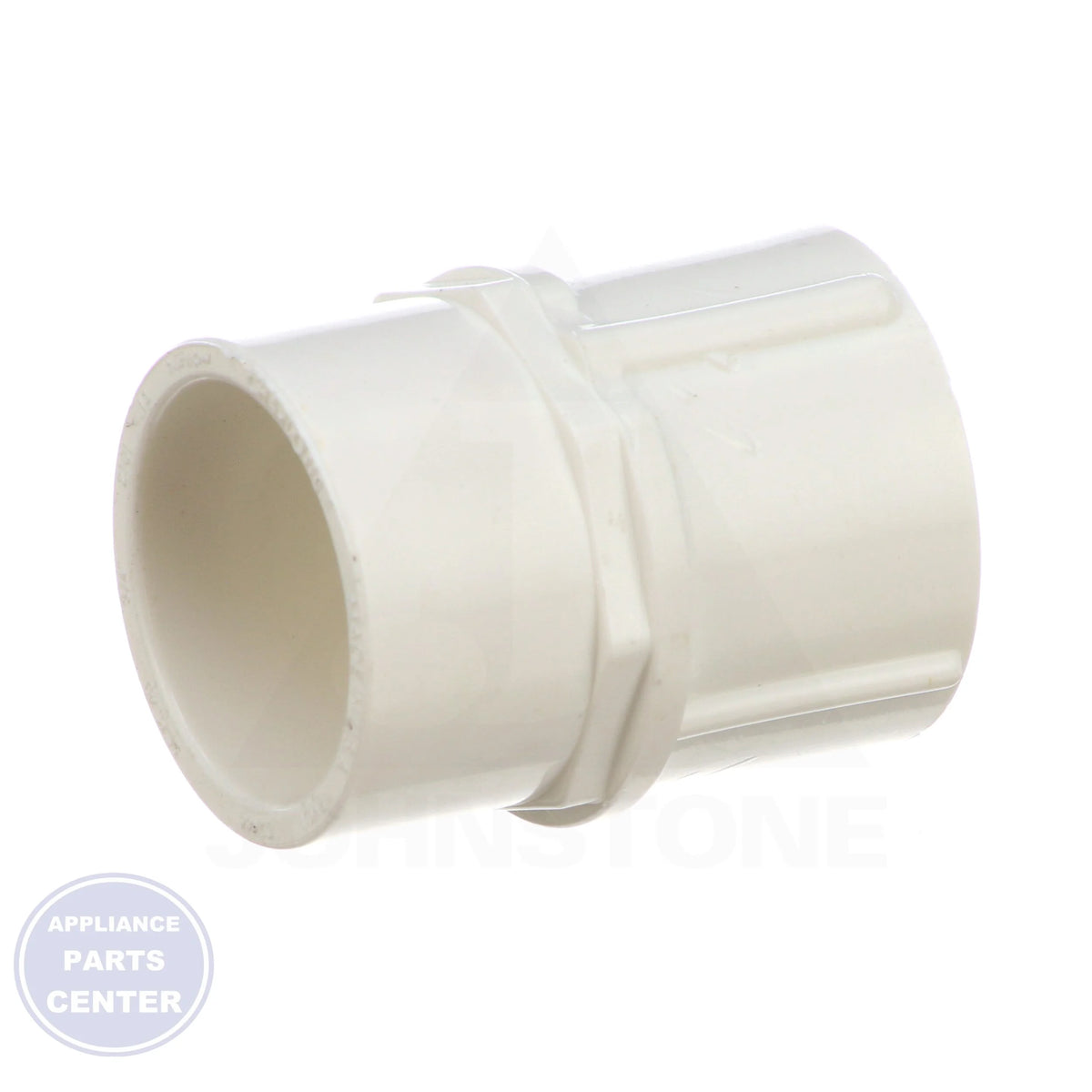 3/4 x 3/4 PVC SLIPxFPT Adapter 435-007 - Side view with precise measurements