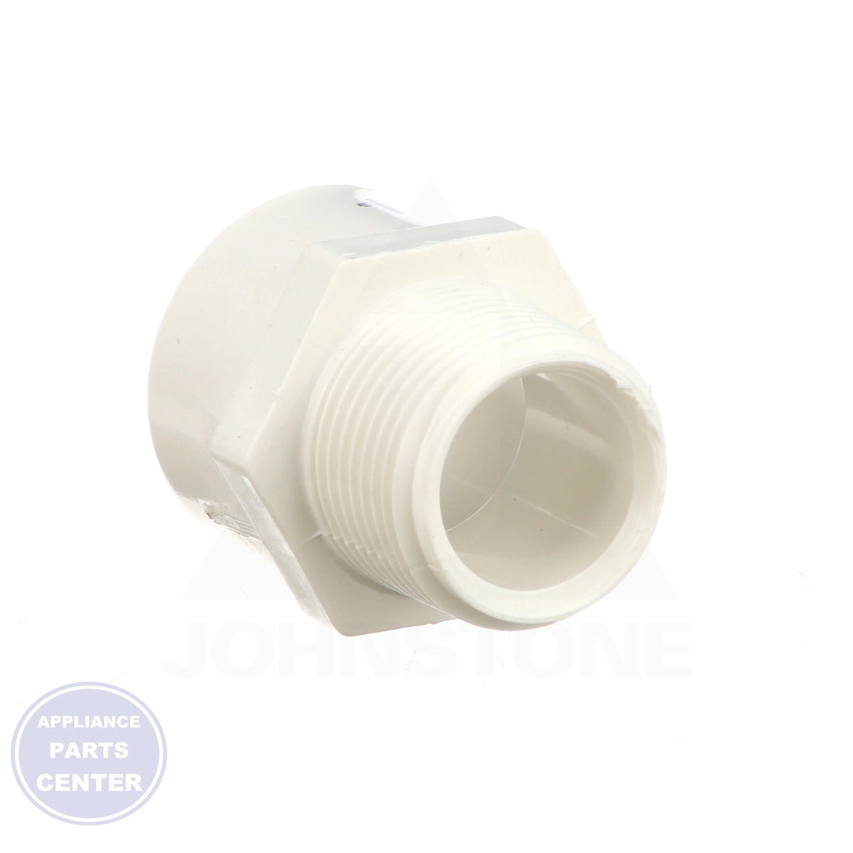 3/4 x 3/4 PVC SLIPxMPT Adapter 436-007 - Detailed view of reliable pipe connection