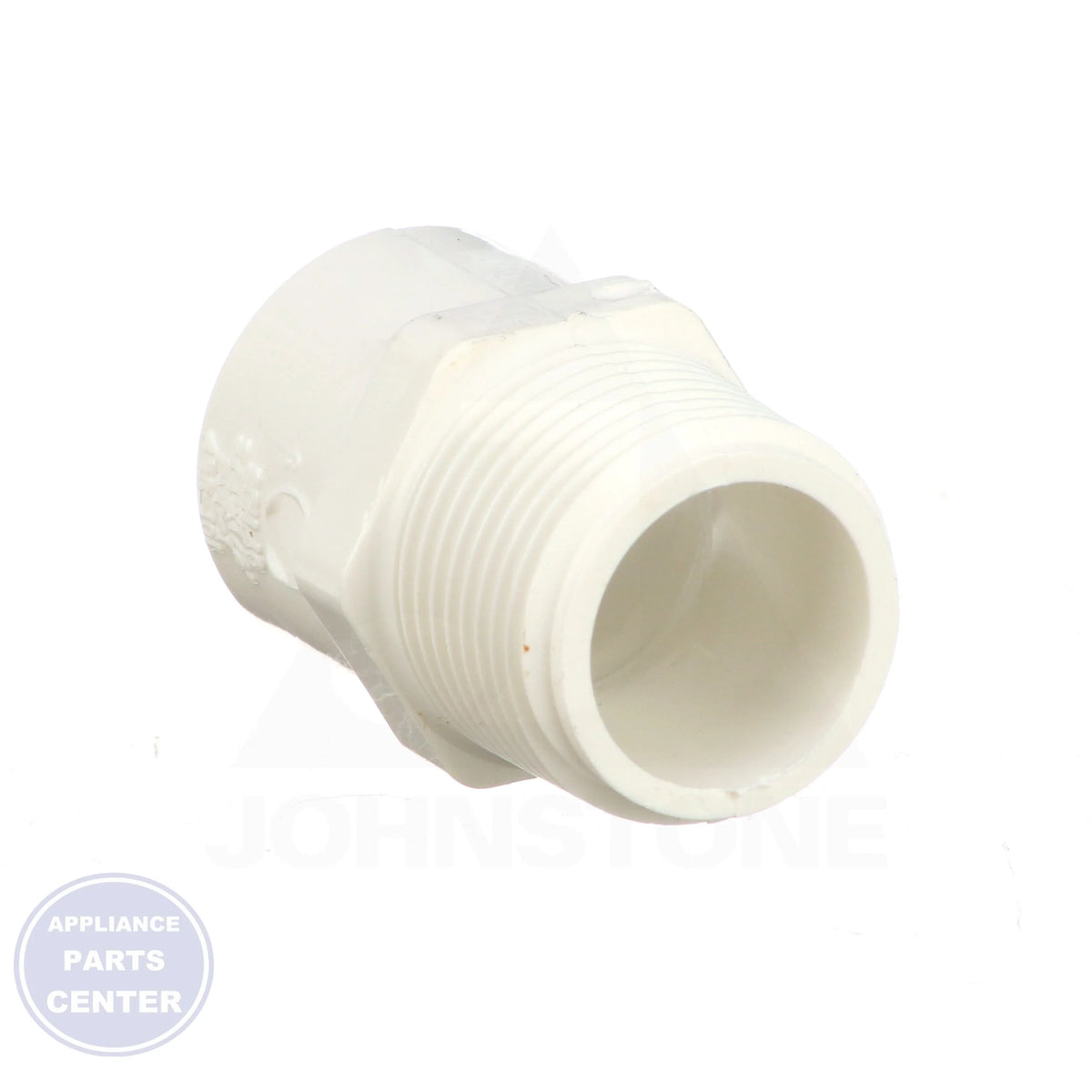 3/4 x 1/2 PVC MPTxSLIP Adapter 436-101 - Detailed view of slip x MPT connection