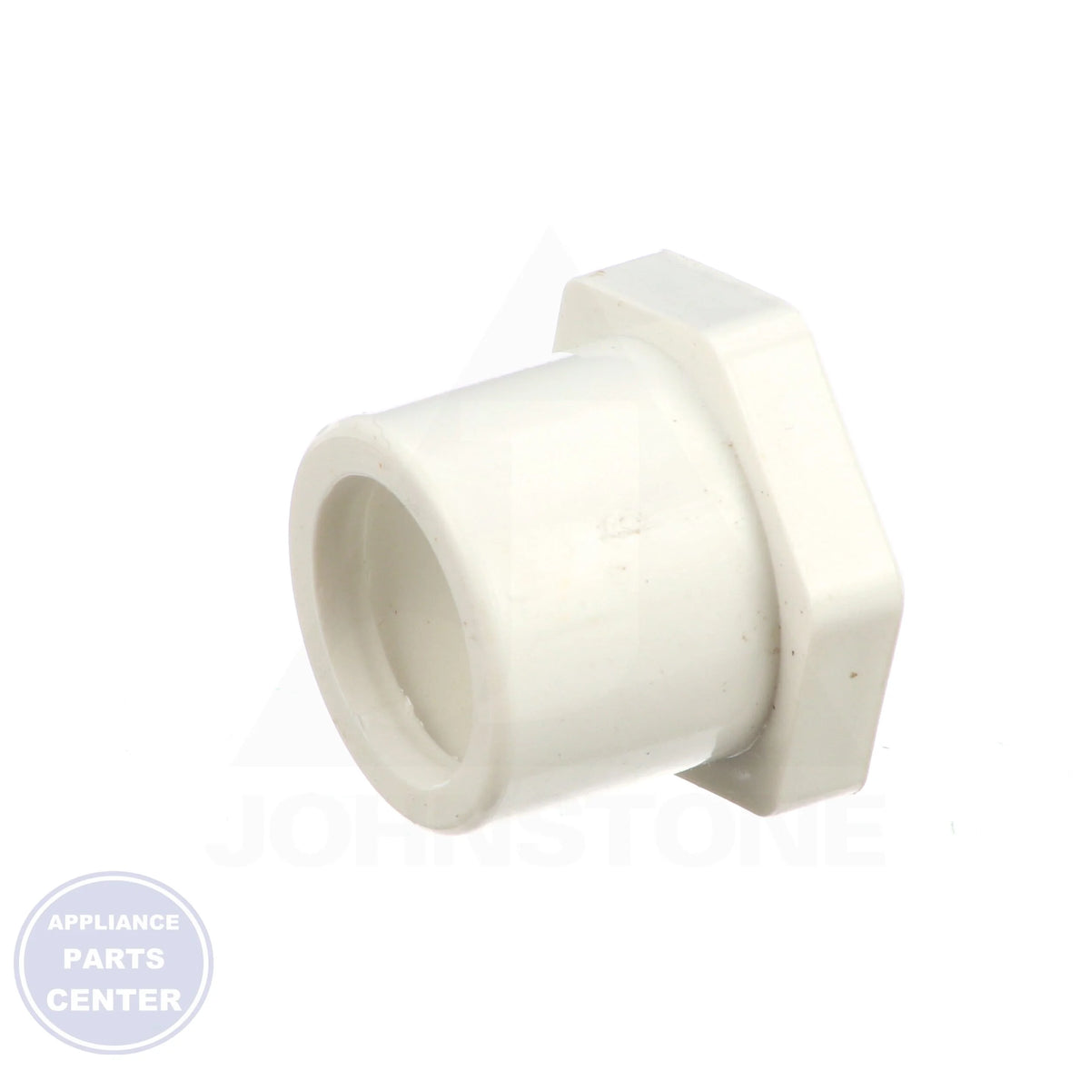3/4 x 1/2 PVC SPxSLIP Bushing 437-101 - Side view with precise measurements for plumbing applications