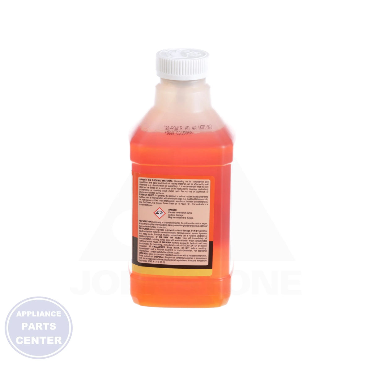 Tri-Pow'R HD 4X Concentrate Coil Cleaner 4371-90 - Side view with compact quart size