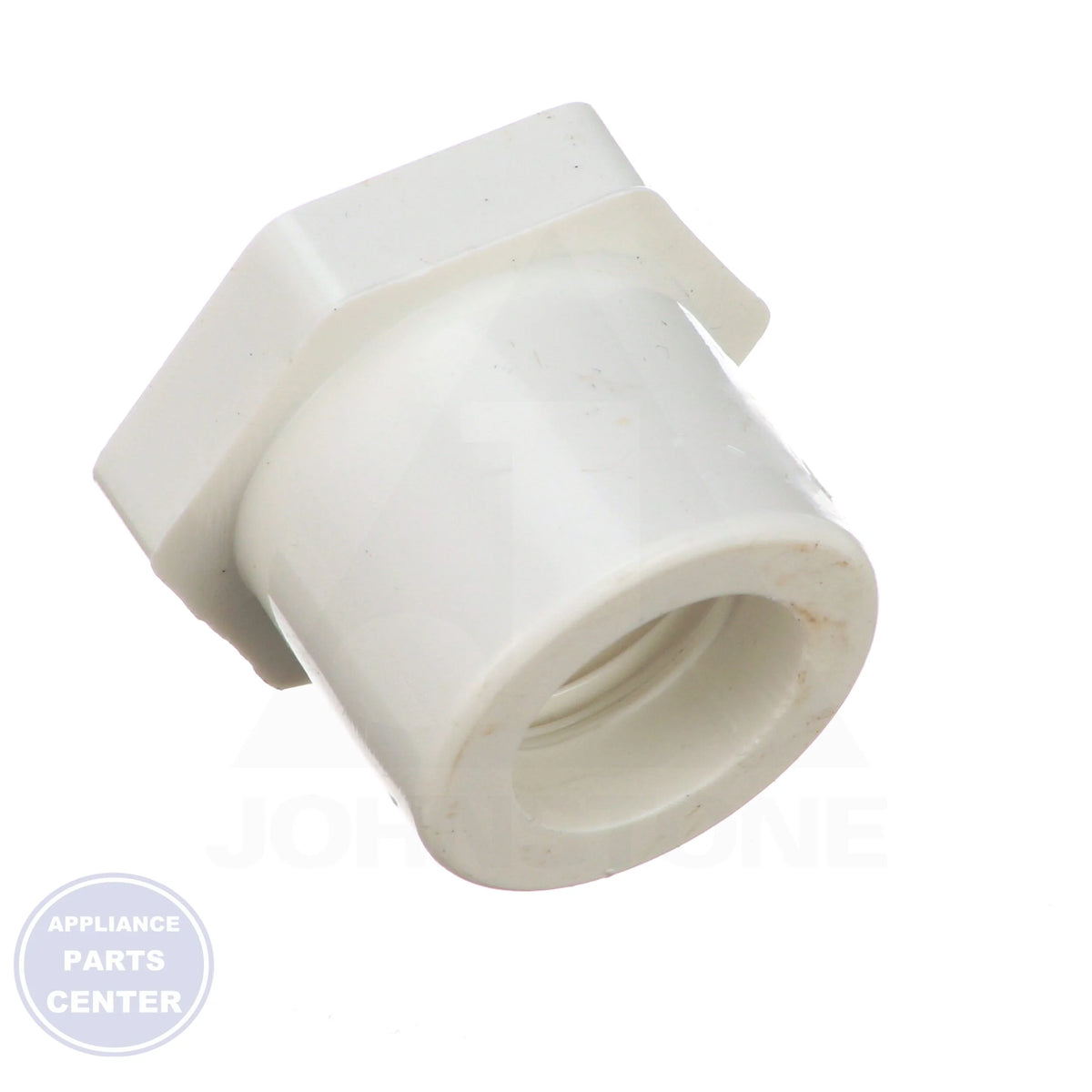 3/4 x 1/2 PVC SPxFPT Bushing 438-101 - Detailed view of SPG x FPT connectors