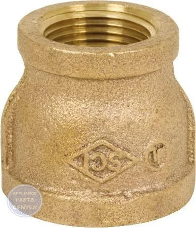 [Brand] 3/8" X 1/8" Brass Reducing Coupling 4385004030 - Main view showing secure connection for [specific models]