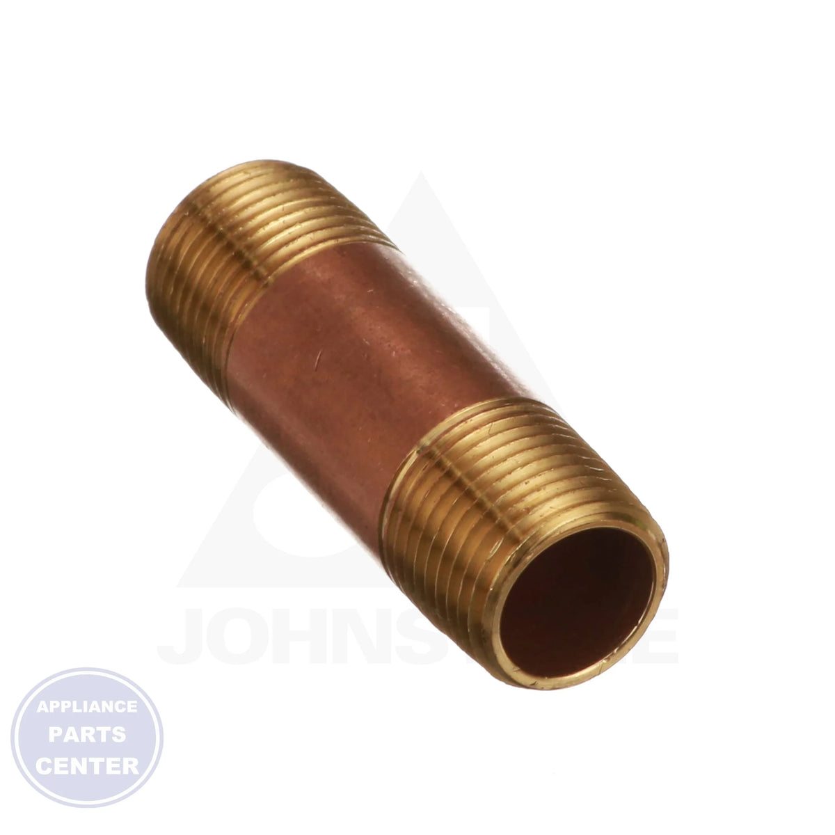 3/8" X 2" Brass Nipple 4385010820 - Detailed view of ASTM B687 compliant material