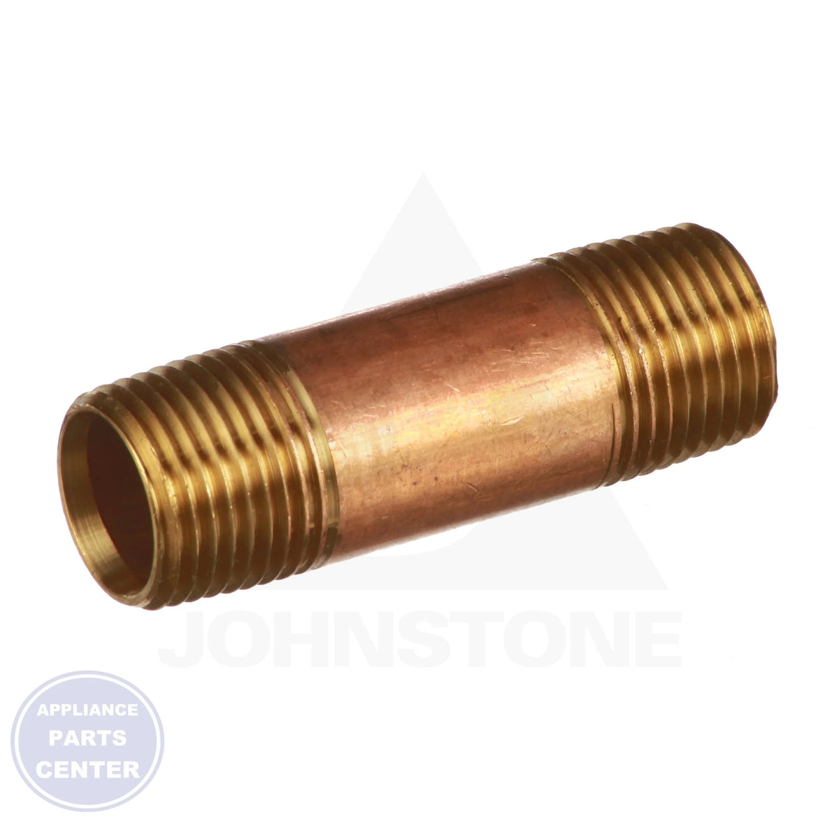 Brass Nipple 4385011230 - Side view with 1/2" X 2-1/2" measurements
