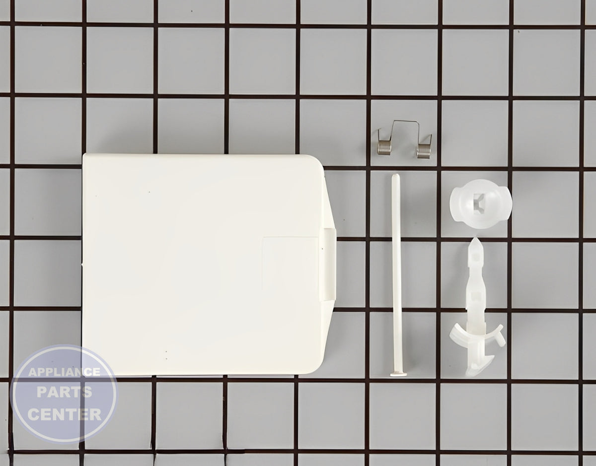WHIRLPOOL DOOR AND LATCH KIT 4387043 - Main view showing secure closure for WPL Dishwashers