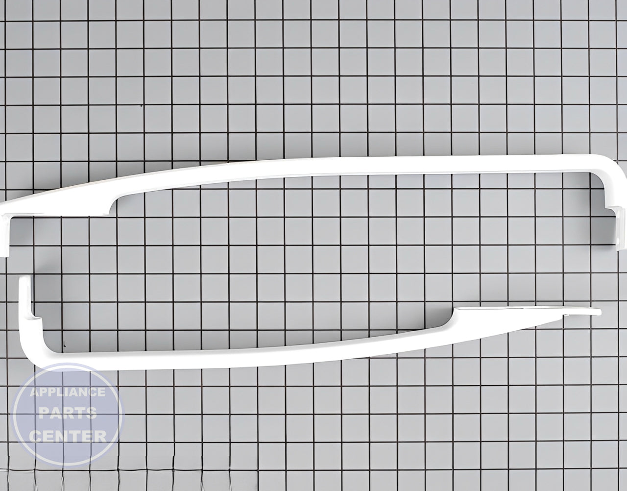 Whirlpool Refrigerator Door Handle 4388947 - Main view showing ergonomic design for 2193350W and 2213111W