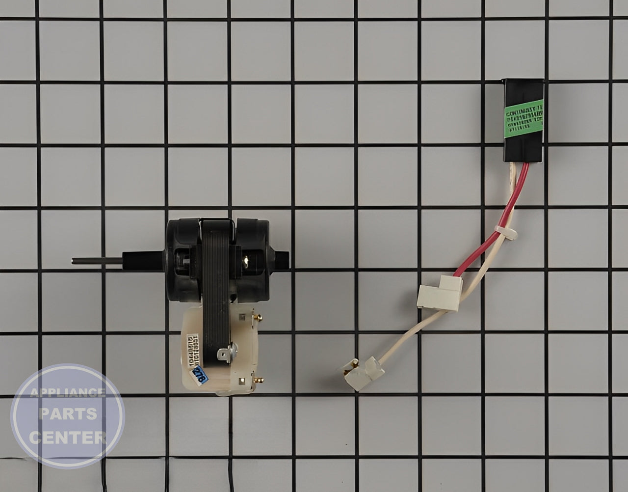 WHIRLPOOL REFRIGERATOR EVAPORATOR FAN MOTOR 4389144 - Detailed view of long-lasting technical details