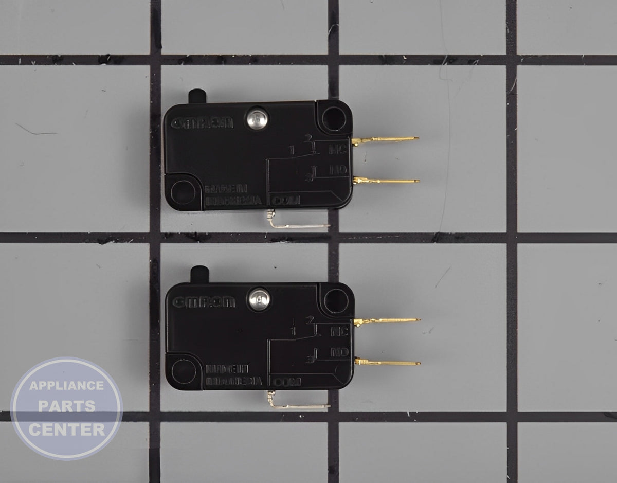 WHIRLPOOL MICROWAVE PRIMARY SWITCH 4392027 - Detailed view of switch mechanism for reliable operation