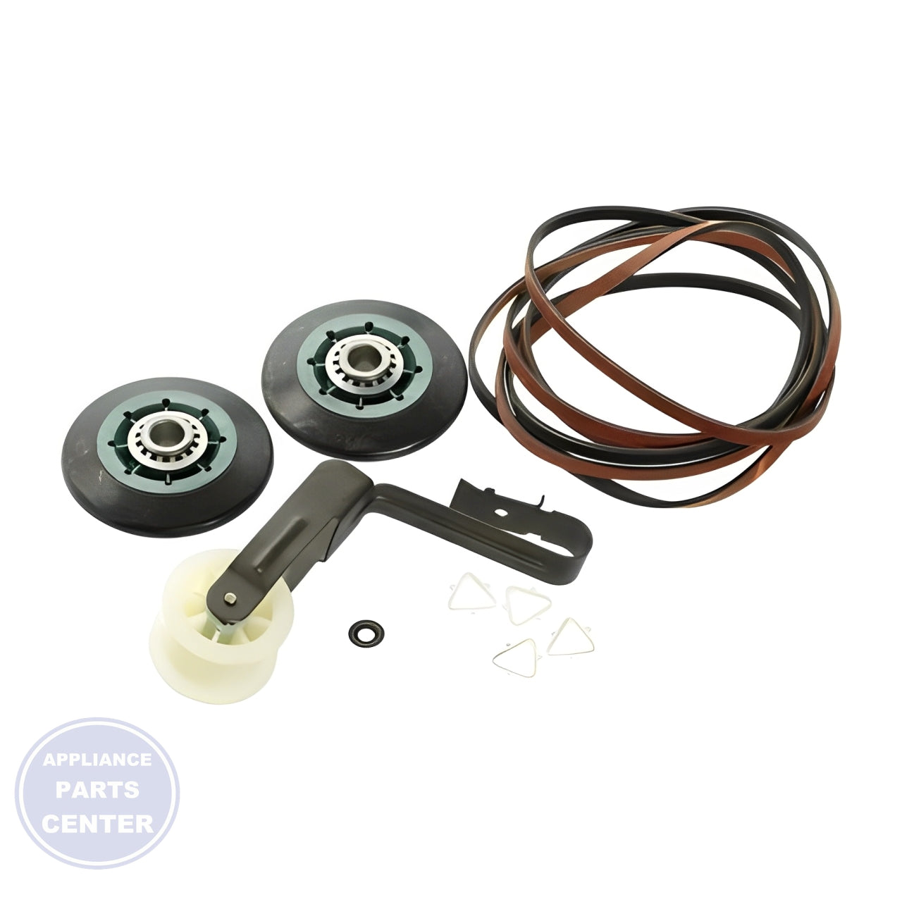 WHIRLPOOL DRYER MAINTENANCE KIT 4392065 - Installation in WHIRLPOOL model showcasing key mounting points
