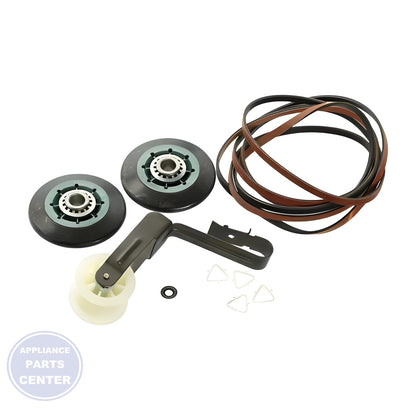 WHIRLPOOL DRYER MAINTENANCE KIT 4392065 - Installation in WHIRLPOOL model showcasing key mounting points