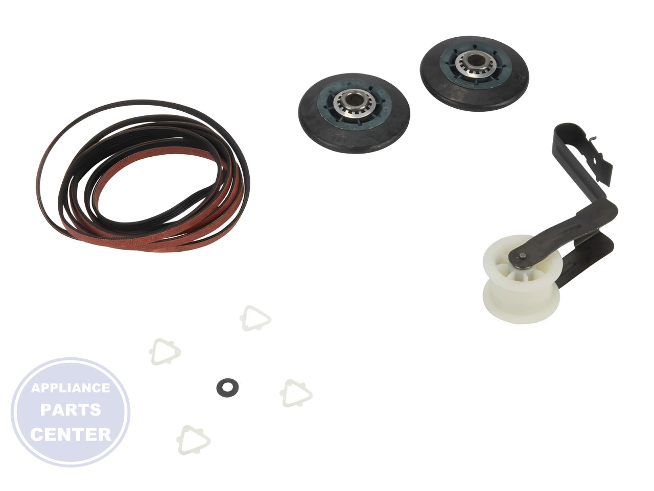 WHIRLPOOL DRYER MAINTENANCE KIT 4392065 - Installation in WHIRLPOOL model showcasing key mounting points