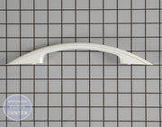 Whirlpool Door Handle 4393777 - Main view showing durable construction for Whirlpool, Kenmore, Roper, Estate, Inglis microwaves