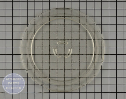 Amana Glass Tray 4393799 - Main view showing sturdy support for Amana and Whirlpool models