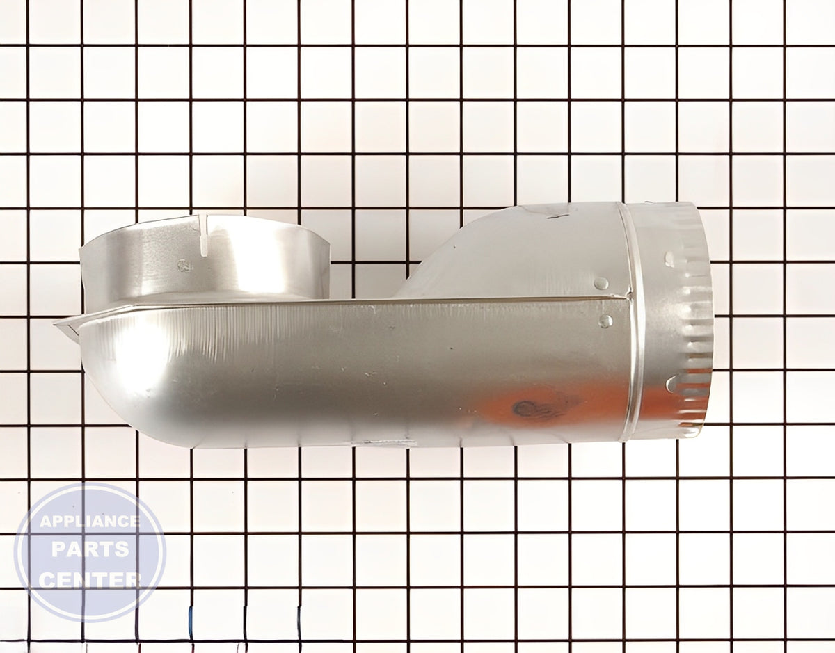 DRYER OFFSET ELBOW, LNDR 4396004 - Detailed view of venting technical details
