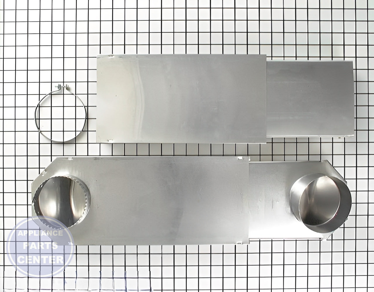 Amana Telescoping Vent Kit 4396014 - Main view showing adjustable extension for various dryer models