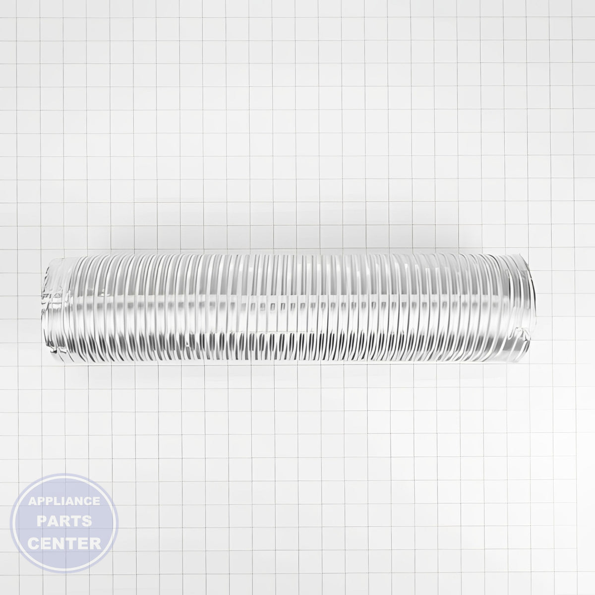 WHIRLPOOL DRYER 5 FOOT 4 INCH HEAVY DUTY RIGID DUCTING - Detailed view of heavy-duty material