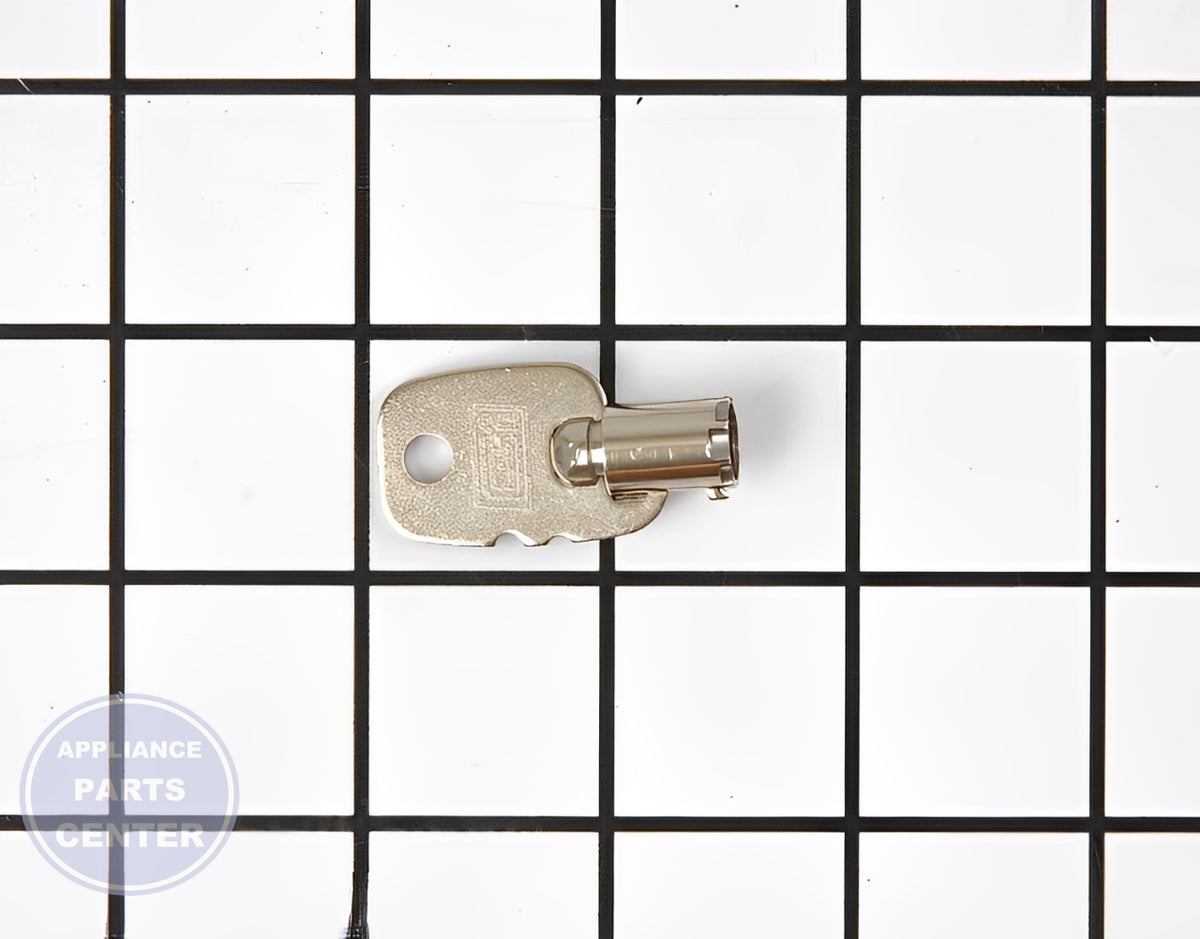 WHIRLPOOL WASHER DRYER DOOR KEY 4396669 - Main view showing secure door closure for WPL Dryer, Washing Machine, Washer/Dryer Combo